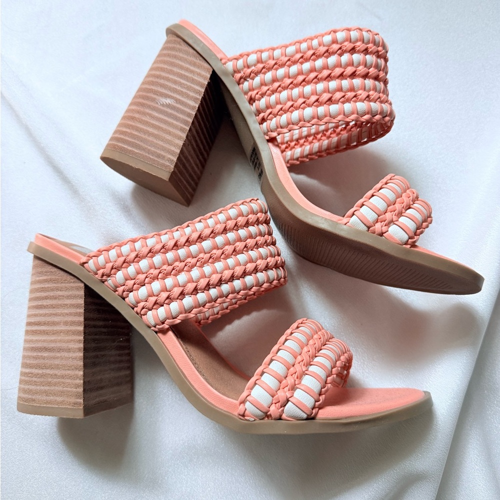 DV by Dolce Vita Coral Braided Block Heel Sandals